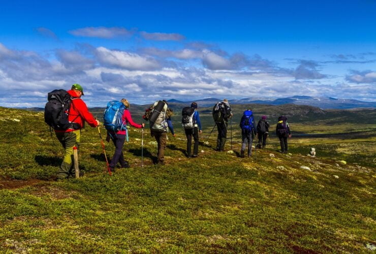 Packlista för vandring, / packlista för fjällvandring