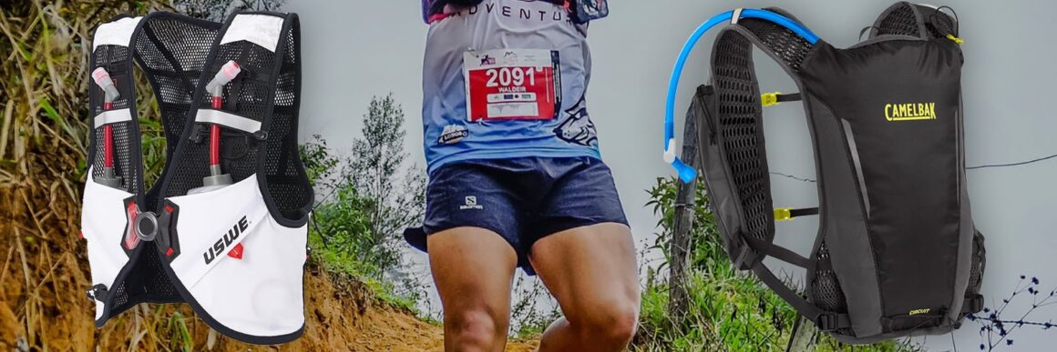 Hitta bästa vätskesystemet för löpning, i form av vätskeväst eller vätskeryggsäck.
